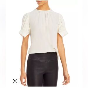 Rebecca Taylor Cream Blouse